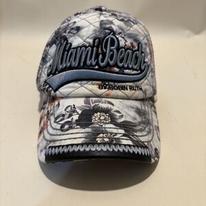 Mami Embroidered Brushed Cotton Adjustable Cap - Low Profile, Unstructured, One Size Fits Most, Red